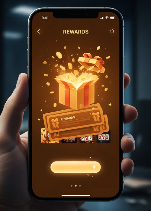 BetandSpin Casino Willkommensbonus Banner mit 250% Bonus, 50 Freispielen und Cashback Angebot